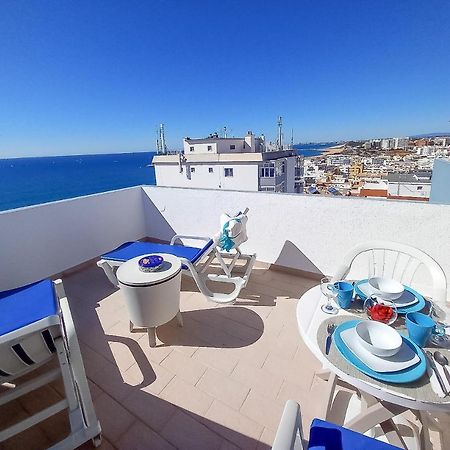 Mira Atlantico 13- Terraco Com Vista Mar E Cidade, Wifi, 80Mt Praia Quarteira Ngoại thất bức ảnh