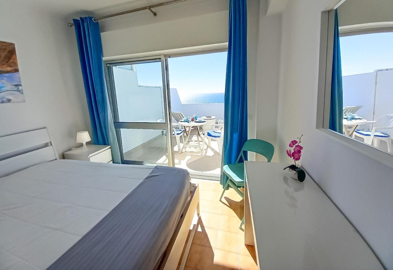 Mira Atlantico 13- Terraco Com Vista Mar E Cidade, Wifi, 80Mt Praia Quarteira Ngoại thất bức ảnh