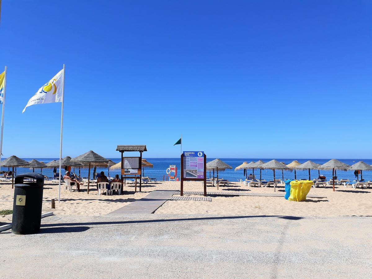 Mira Atlantico 13- Terraco Com Vista Mar E Cidade, Wifi, 80Mt Praia Quarteira Ngoại thất bức ảnh